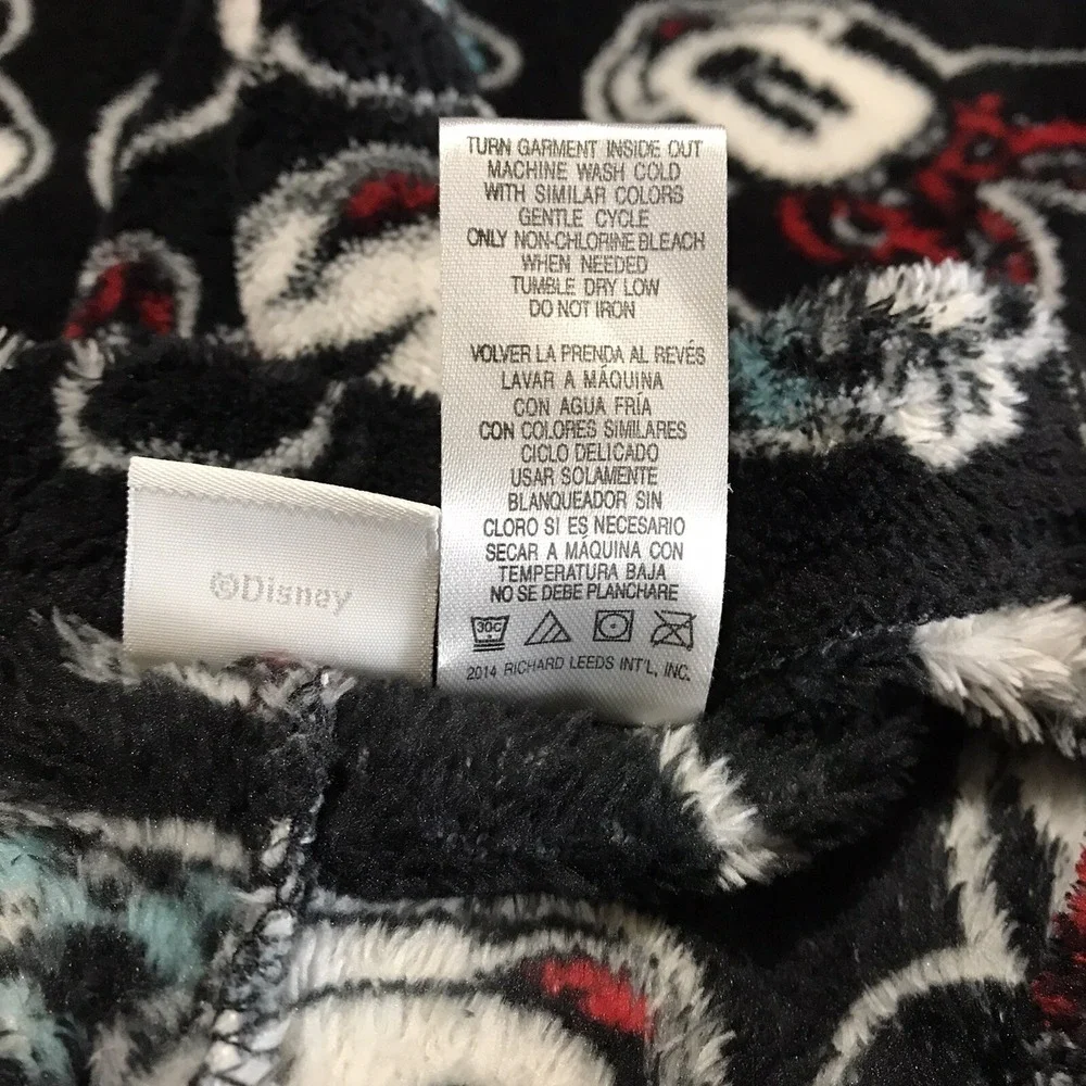 Disney Fleece Lounge Pants Mickey Minnie Mouse Pajama Sleepwear Soft Women's‎ M - Picture 6 of 6